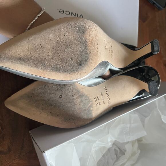 Vince Pandora Pointed Toe Slingback Pump 7 - Picture 6 of 6